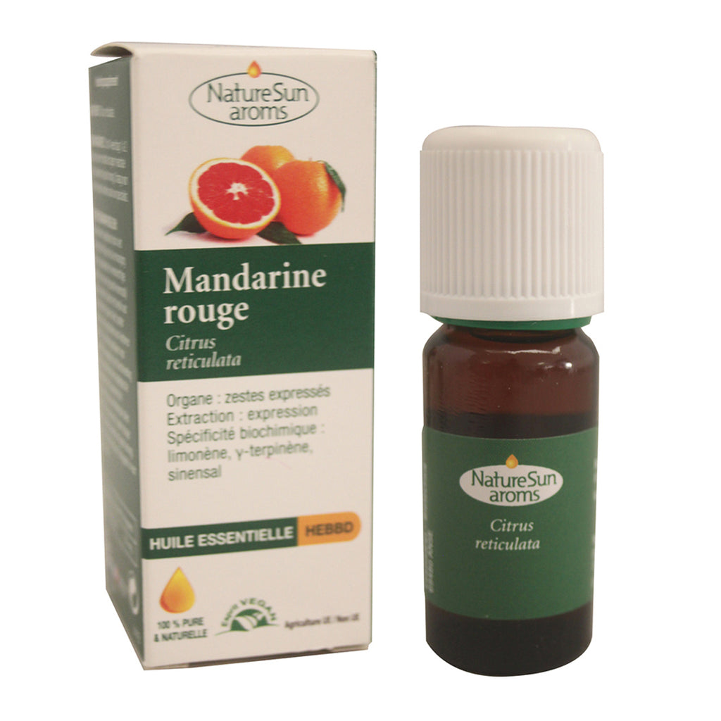 Huile Essentielle de Mandarine rouge Bio NatureSun Aroms