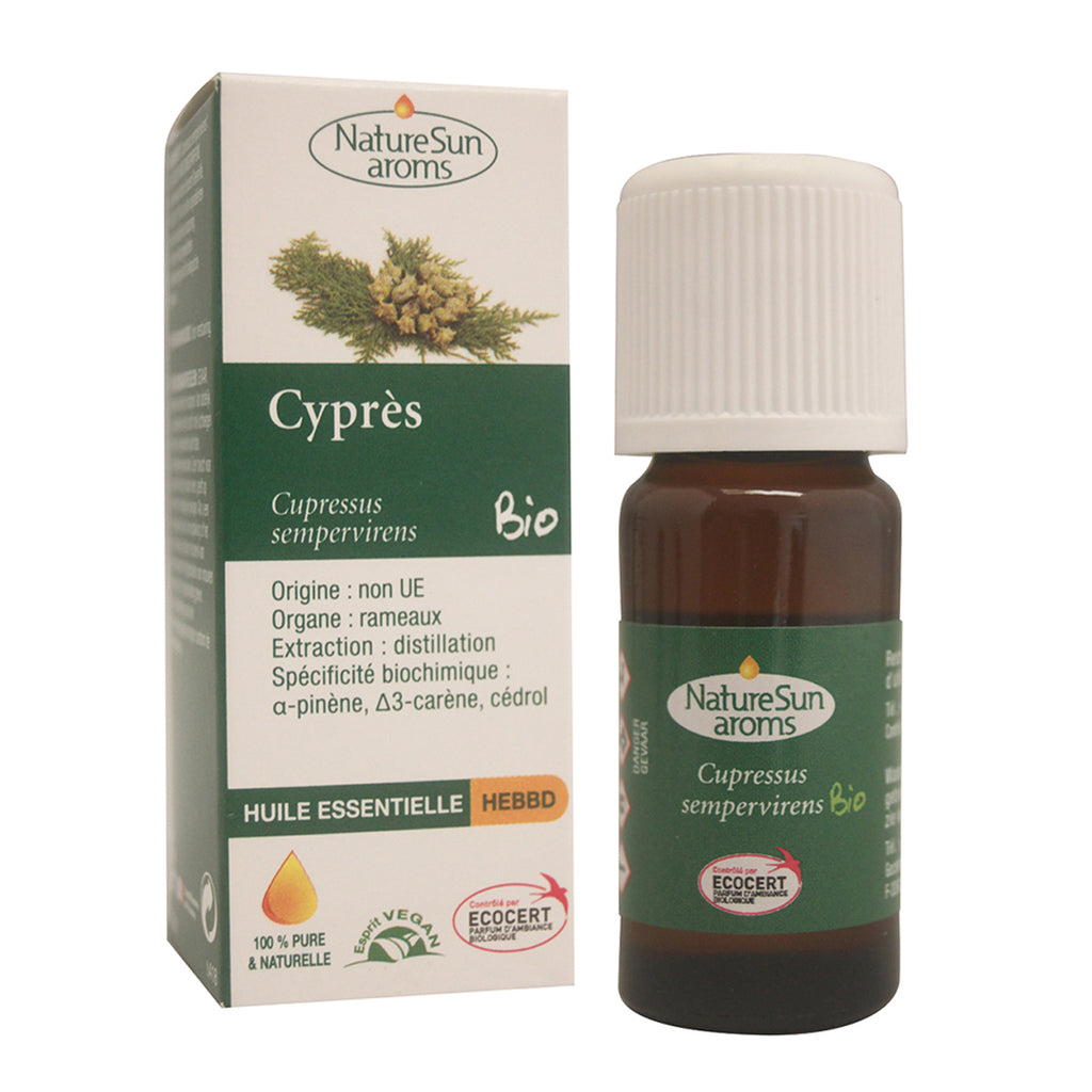 Huile Essentielle de Cyprès Bio NatureSun Aroms