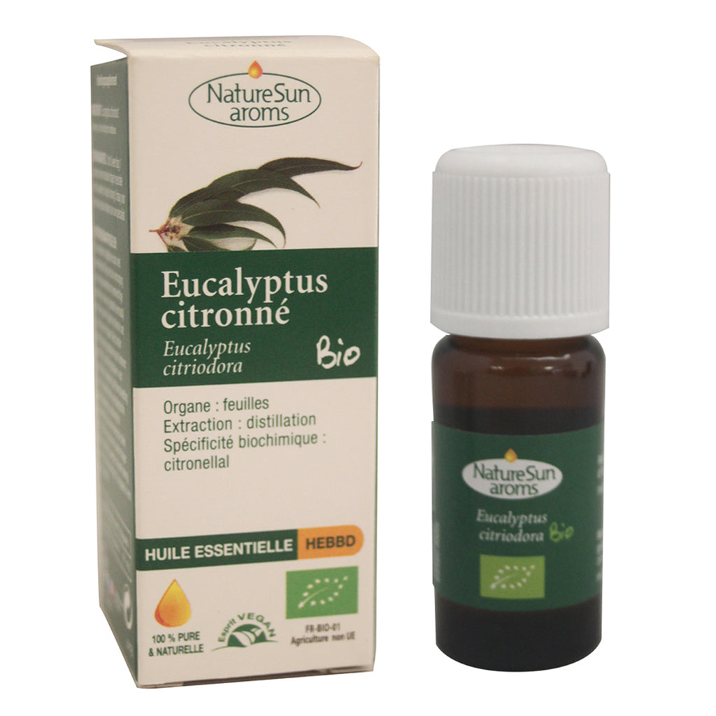 Huile Essentielle de Eucalyptus Citronné Bio NatureSun Aroms