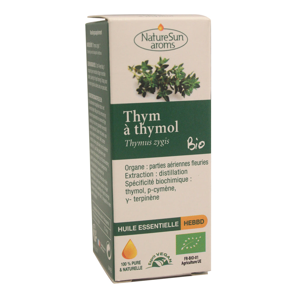 Huile Essentielle de Thym Thymol Bio NatureSun Aroms