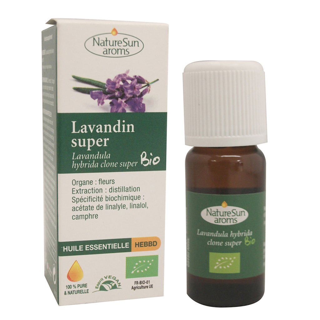 Huile Essentielle de Lavandin Super Bio NatureSun Aroms
