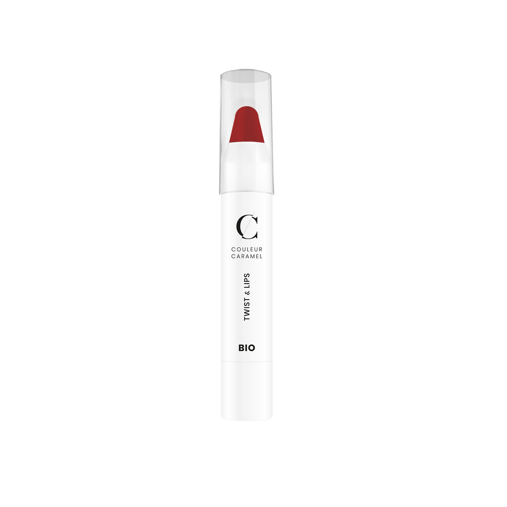 Twist & lips N°407 - Rouge glossy Couleur caramel