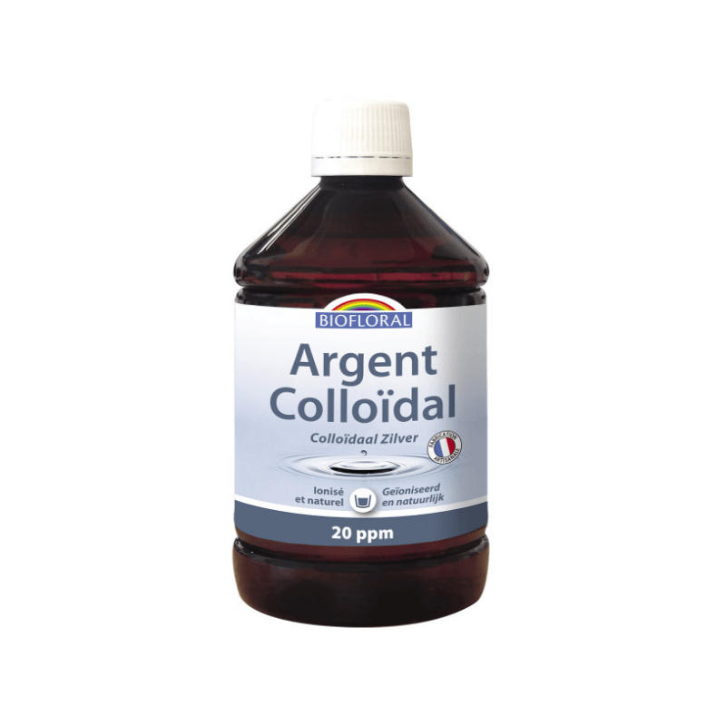 Argent Colloïdal 20 ppm BIOFLORAL soin de la peau 