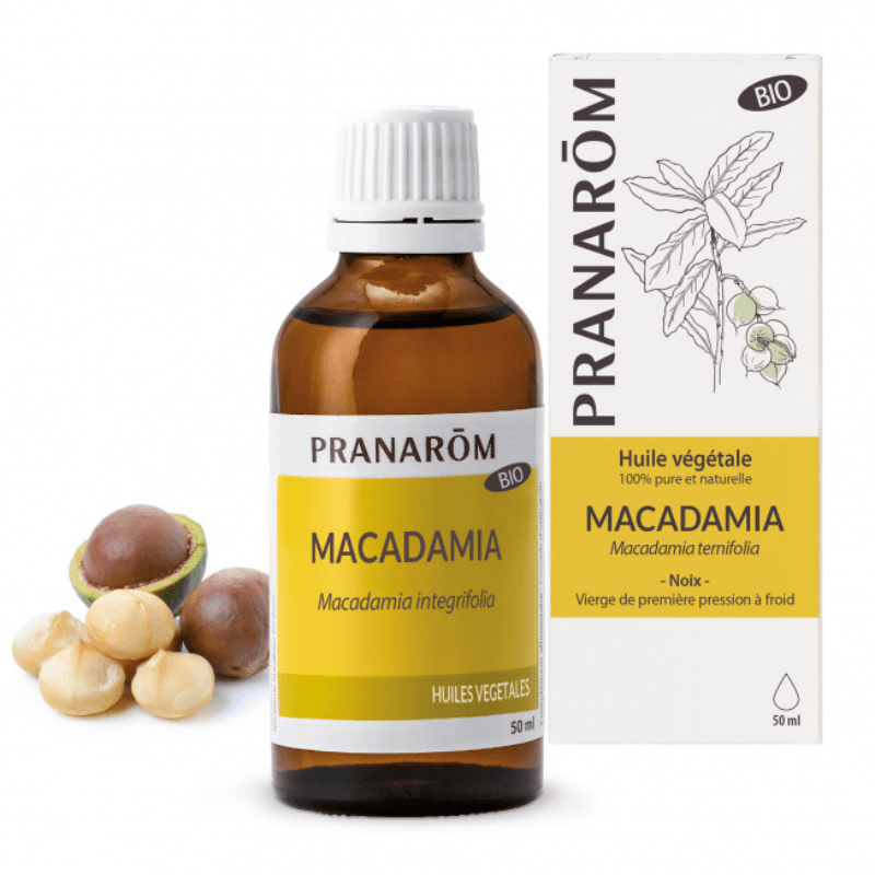 Huile Végétale Macadamia Bio pranarom 50ml
