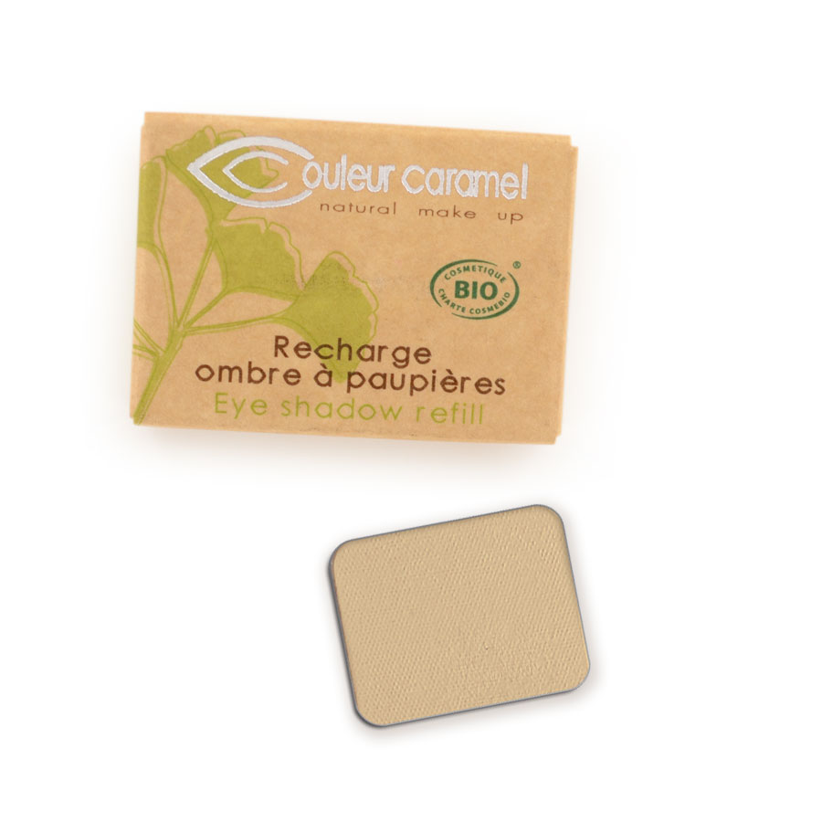Ombre à Paupières mat Bio Recharge -  Couleur Caramel - 1.3gr