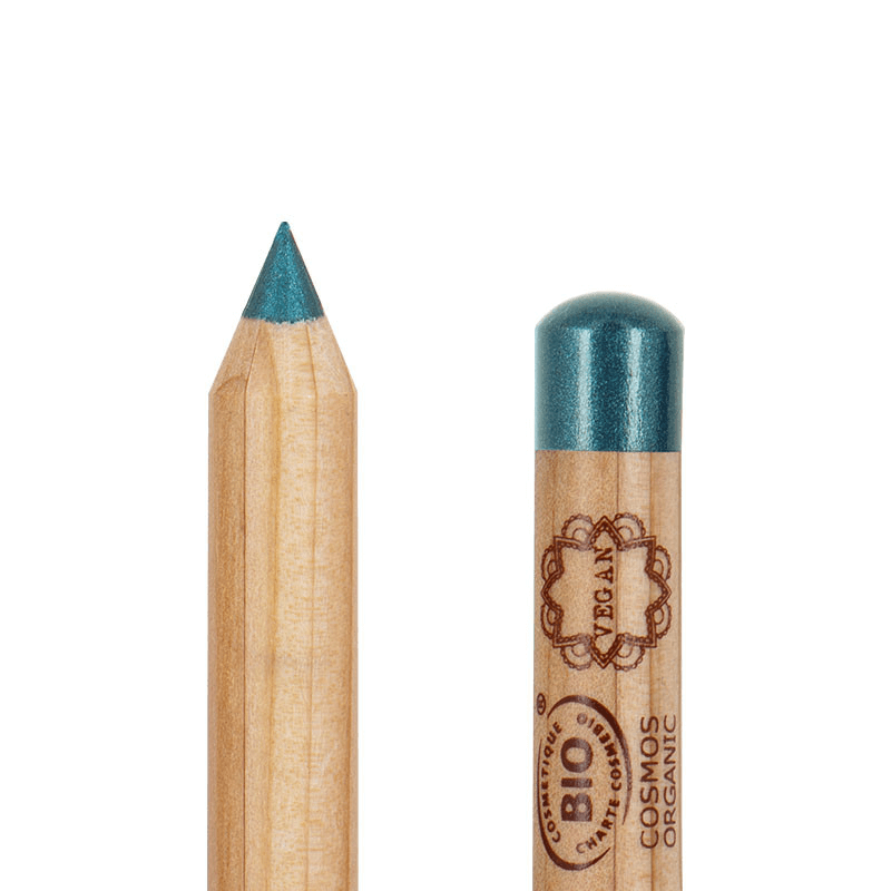Crayon Yeux Bio Glitter Blue N°10 -  Boho Green Make-Up - 0.8gr