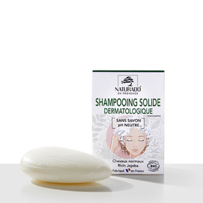 Shampoing Dermatologique Solide 85gr Naturado Bio Vegan