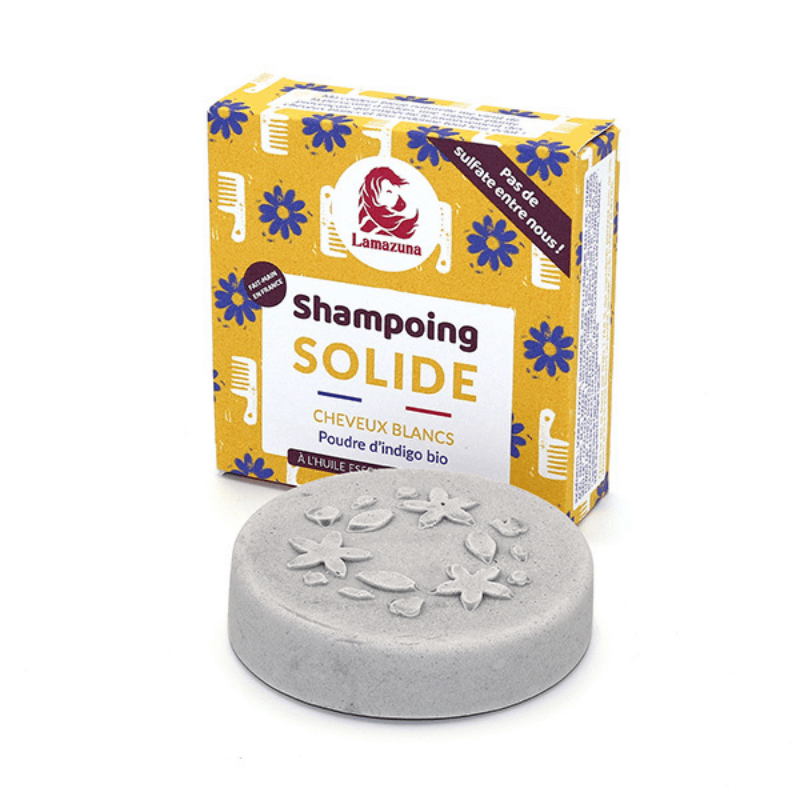Shampoing Solide Cheveux Blanc - 70ml - Lamazuna