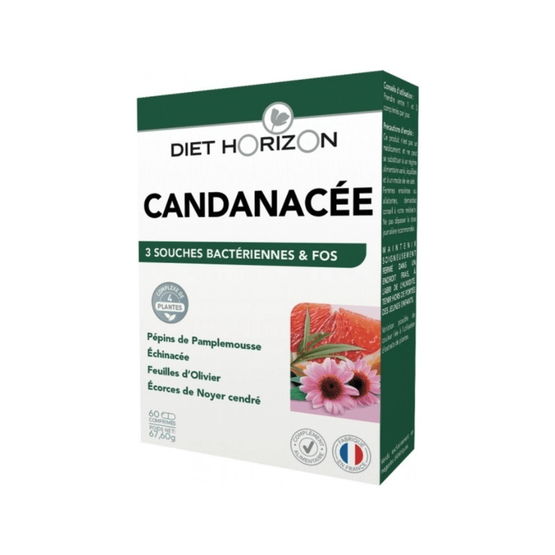 Candanacée - Vitamine C - Diet Horizon - 60 comprimés vitalité énergie